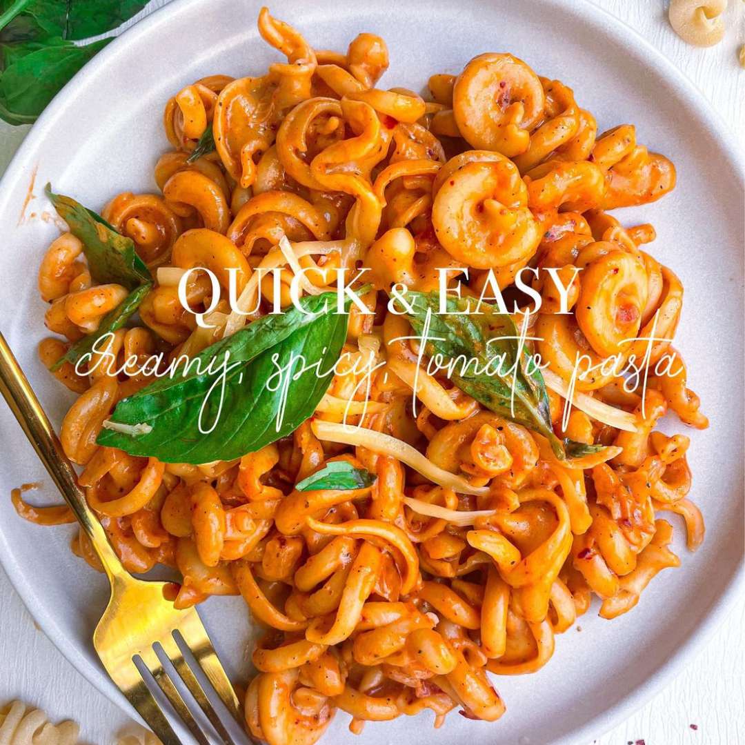 Quick & Easy Steamy, Spicy, Tomato Pasta